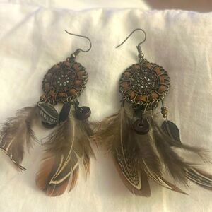 Earrings. Beautiful On